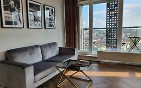 15 Pietro Sokolska 30 Towers Apartments - New - Lux - Parking - Sauna - Gym- And The Best View In Katowice